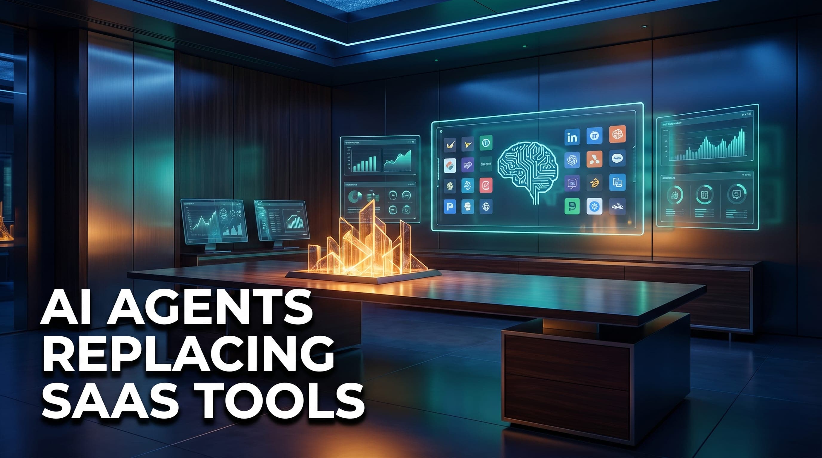 AI Agents Replacing SaaS Tools: The Next Big Shift in Software